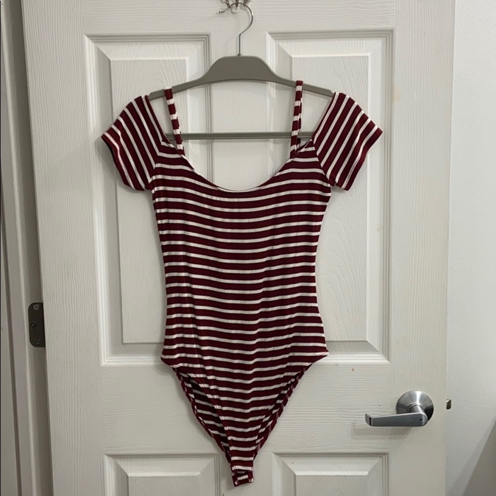 Urban Outfitters Striped Bodysuit